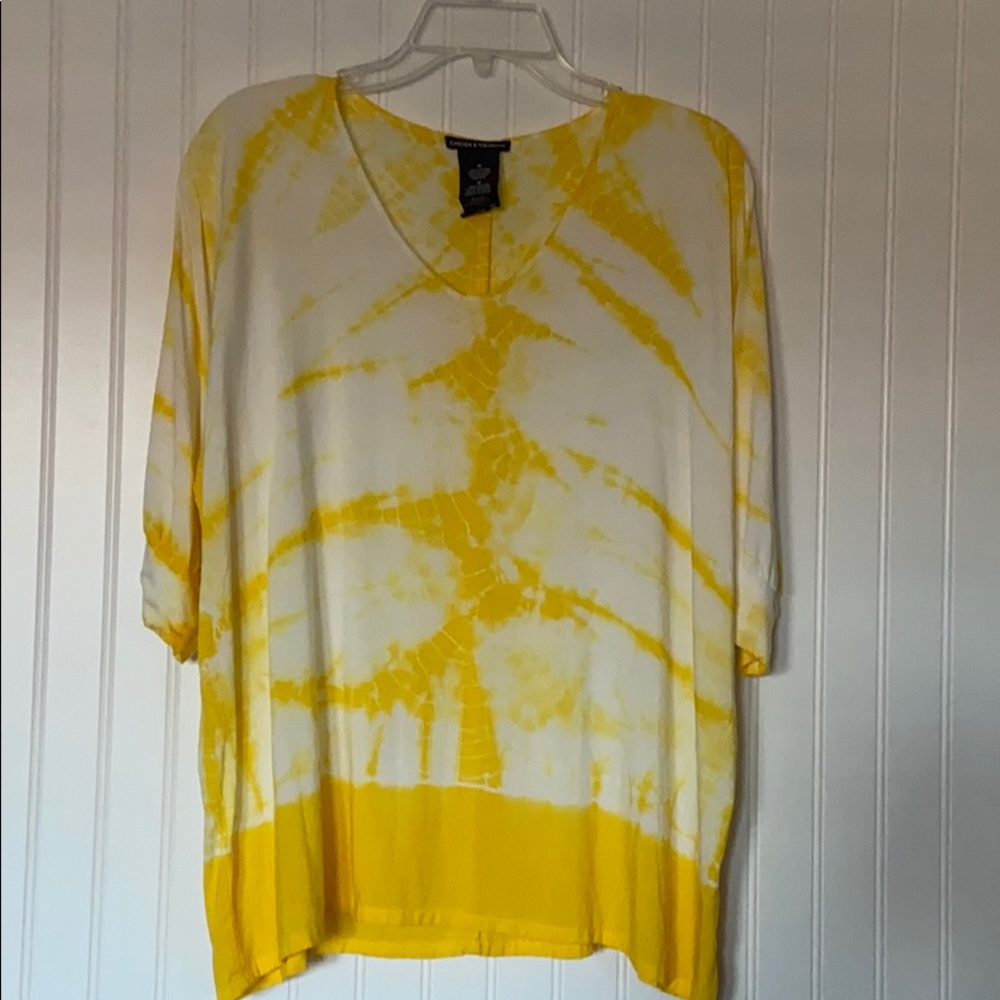 Chelsea & Theodore Tie Dye Blouse